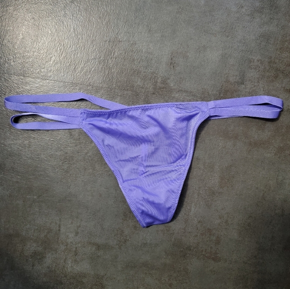 Victoria's Secret V String, G String, Purple, Double Waist Straps, Medium, NWT! - Picture 1 of 4